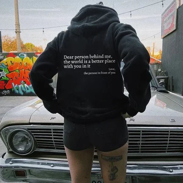 Dear Person Behind Me Sweatshirt - Image 3